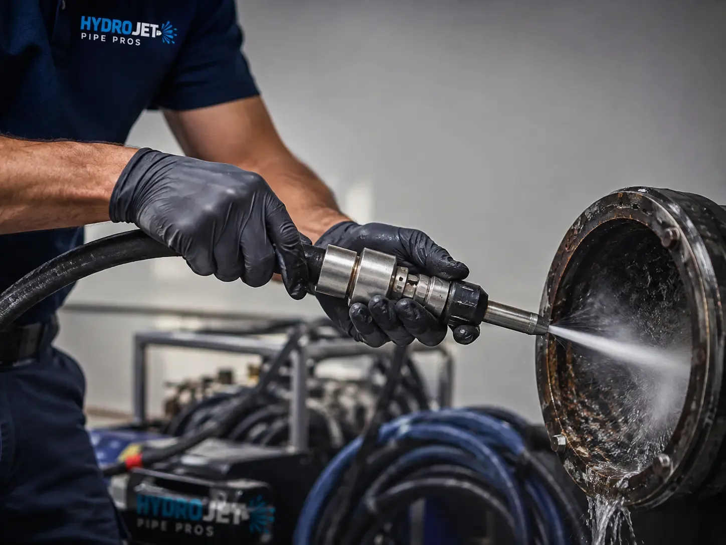 Hydro Jet Pipe Descaling in Long Valley, SD